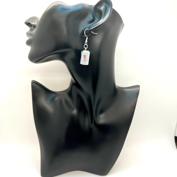 Diet Coke Earrings - Drink Earrings - Soda Earrings - Coca Cola Earrings - Picture 8 of 10